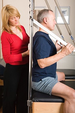 Correcting Posture on the Cadillac