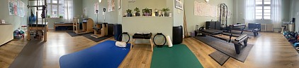A panoramic view of the Studio